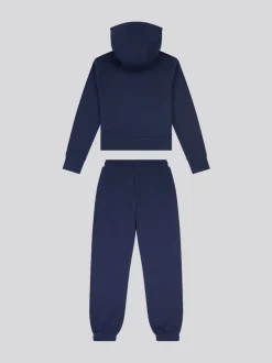 U.S. Polo Assn. Blue Relaxed Fit Zip Hoodie and Joggers Set