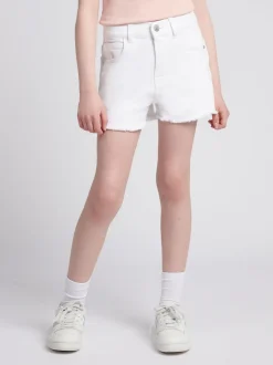 U.S. Polo Assn White Wash Denim Shorts