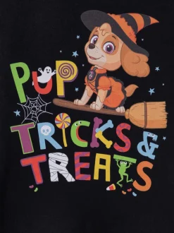 Vanilla Underground Black Paw Patrol Short Sleeved T-Shirt