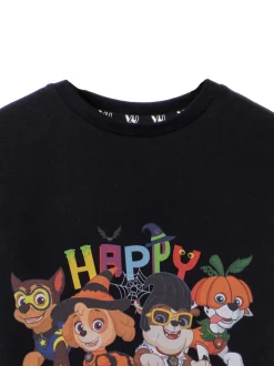 Vanilla Underground Black Kids Licensing Halloween 100% Cotton T-Shirt