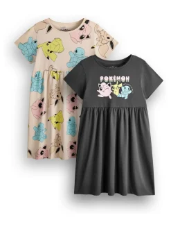 Vanilla Underground Multicoloured Pokemon Dress 2 Pack