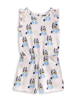 Vanilla Underground Pink Girls Sleeveless Playsuit