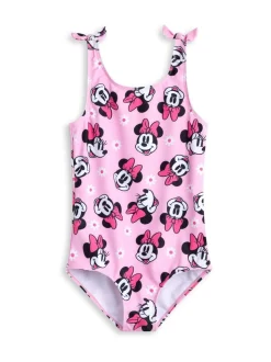 Vanilla Underground Pink Girls Disney Minnie Mouse Swimsuit