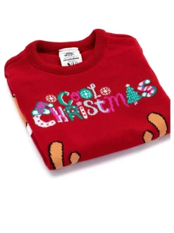 Vanilla Underground Red Paw Patrol Kids Christmas Jumper