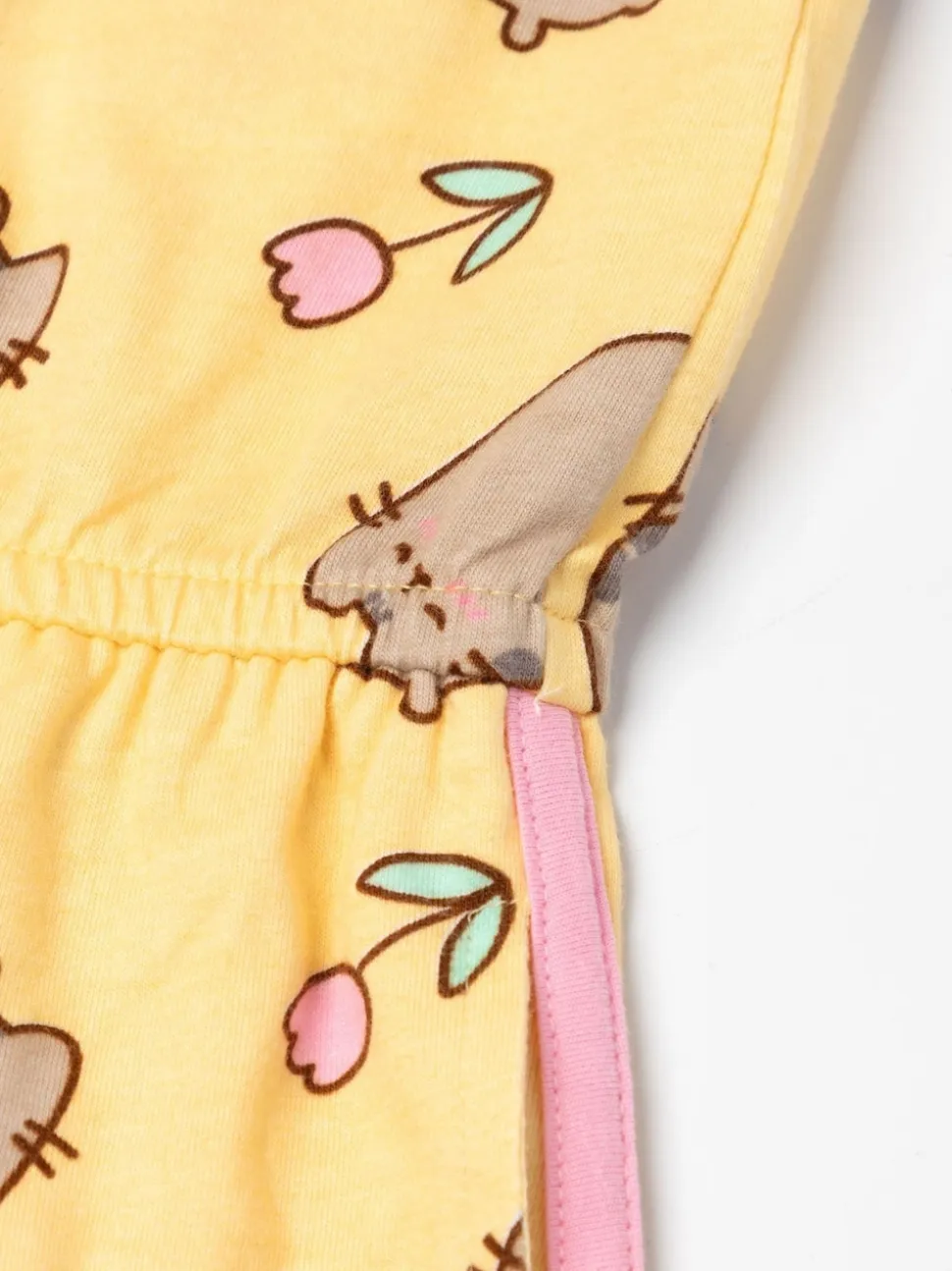 Vanilla Underground Yellow Girls Pusheen Sleeveless Playsuit