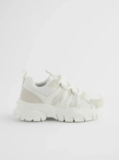 White Chunky Trainers