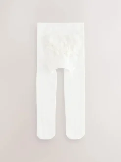 White Occasion Baby Tights 1 Pack (0mths-2yrs)